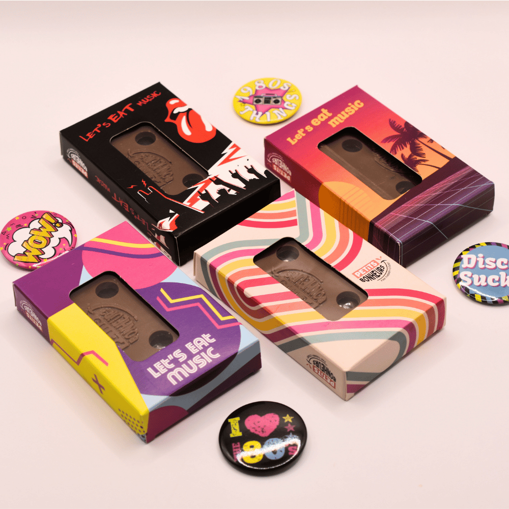 Tablette Chocolat "Cassette"