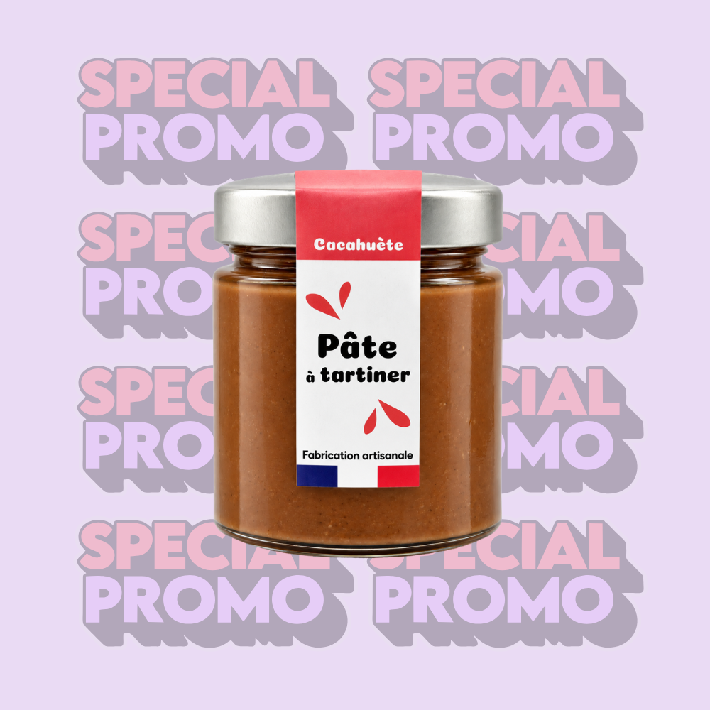 MALIN ! Pâte à tartiner Cacahuète