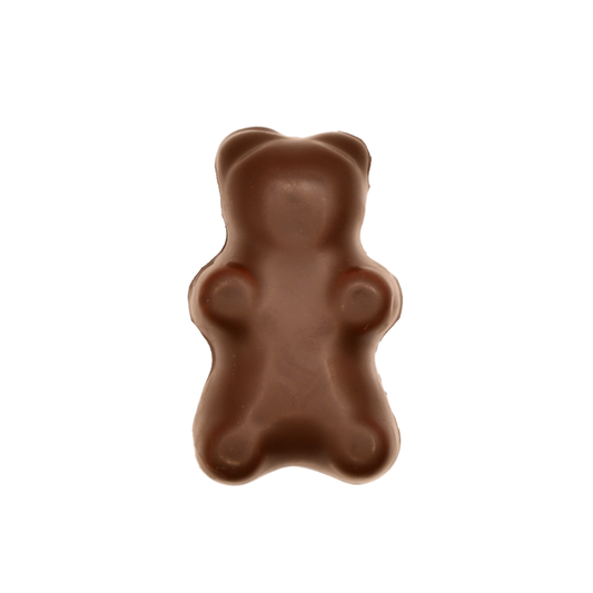 Nounours guimauve chocolat noir (par 4)