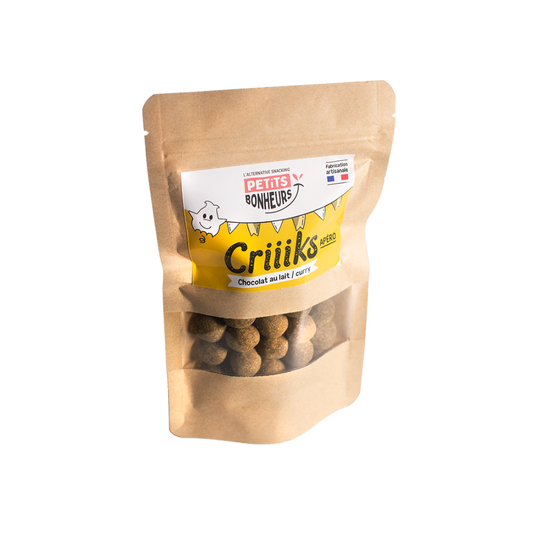 Criiiks - Bille croustillante Apéro Chocolat lait Curry