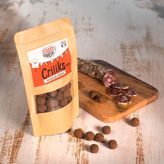 Criiiks - Bille croustillante Apéro Chocolat noir Paprika