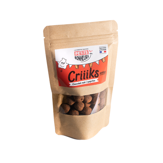 Criiiks - Bille croustillante Apéro Chocolat noir Paprika