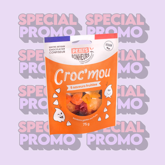 MALIN ! Croc'mou - Bonbon gélifié Fruits