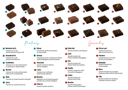 Coffret chocolats T1