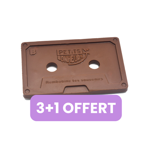 Tablette Chocolat "Cassette"